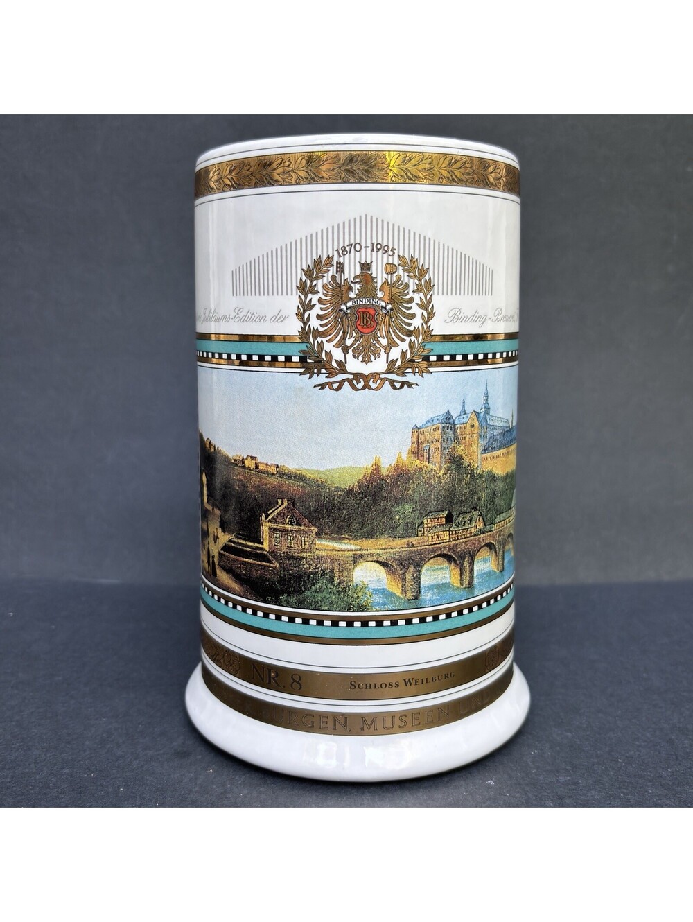 Vintage German Stein Sonderkrugedition Der Verwaltung Staatliche 15/1000